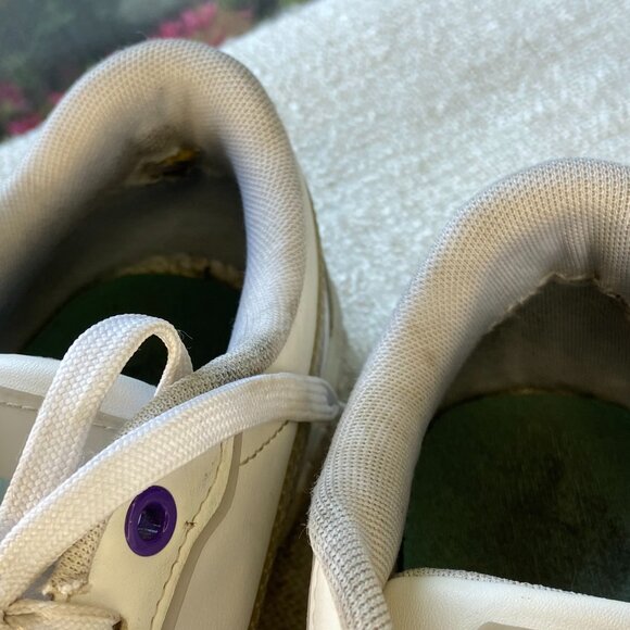 Puma Smash Platform v2 'Candy - White leather Arctic Ice lace-up sneakers Size 7 - Picture 4 of 7